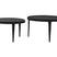 Light&living Salontafel S|2 Ø64x39+Ø75x44 cm TOBIAS zwart