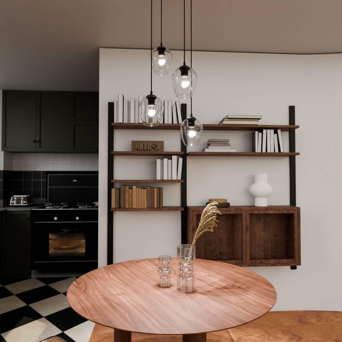 Loft46 4-lichts hanglamp Noah rond