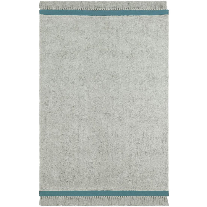 Tapis Petit Misty blue vloerkleed 170x120 Day at Zoo