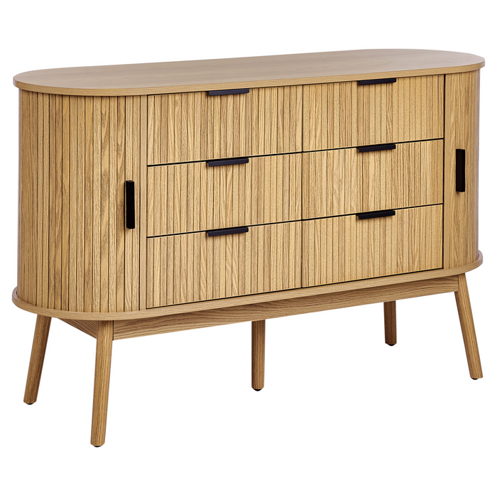 Beliani - SELAH - Dressoir - Lichthout - MDF