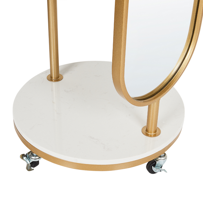 Beliani - LORENA - Kapstok - Goud - Metaal