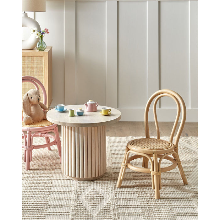 Beliani - KALIVIA - Kinderstoel - Natuurlijk - Rotan