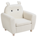 Beliani - MARIBO - Kinderfauteuil - Beige - Linnen