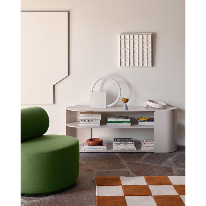 FÉST Checks vloerkleed 161x253 pumpkin