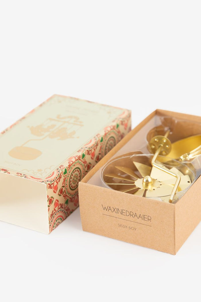 Sissy-Boy Waxinelichtdraaier met tortelduifjes
