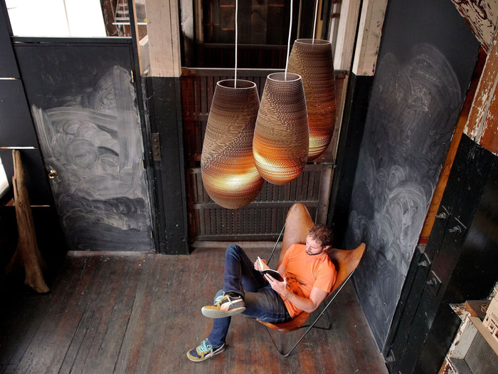 Scraplights Drop hanglamp Ø25 blond