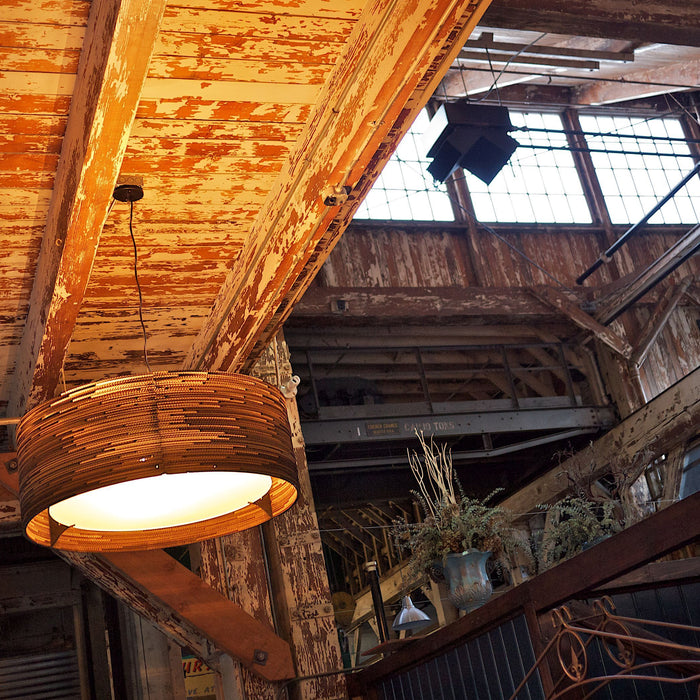 Scraplights Drum 24 hanglamp Ø61 naturel