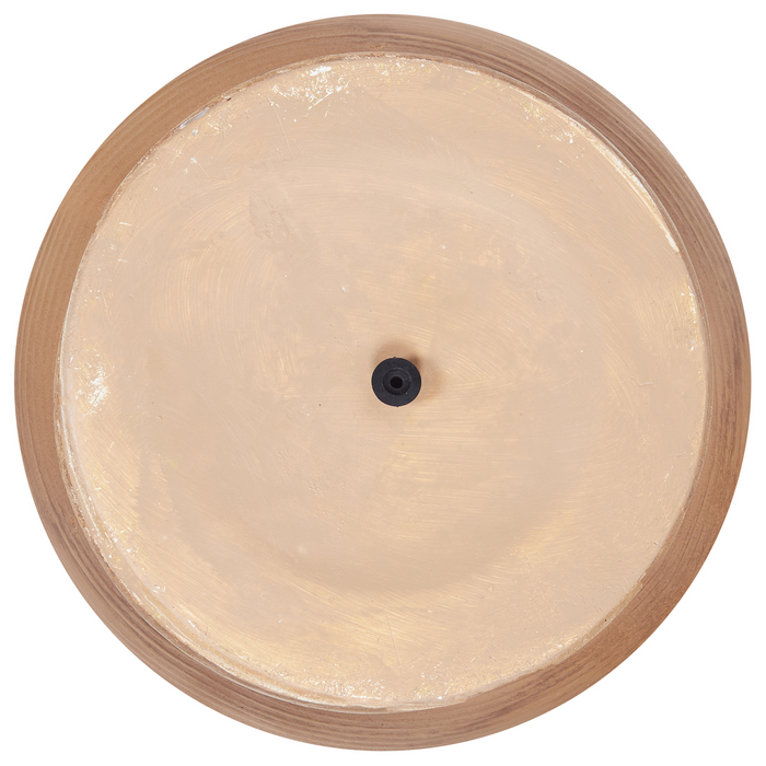 Beliani - CICUTA - Bloempot - Lichtbruin - Magnesium