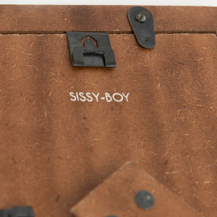 Sissy-Boy Groen fotolijstje met checker rand