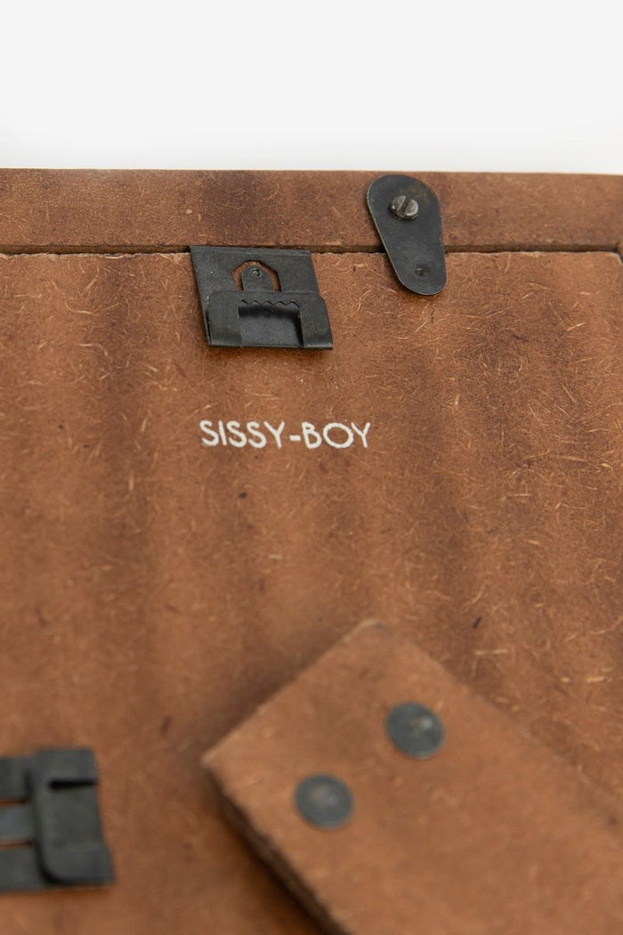 Sissy-Boy Groen fotolijstje met checker rand