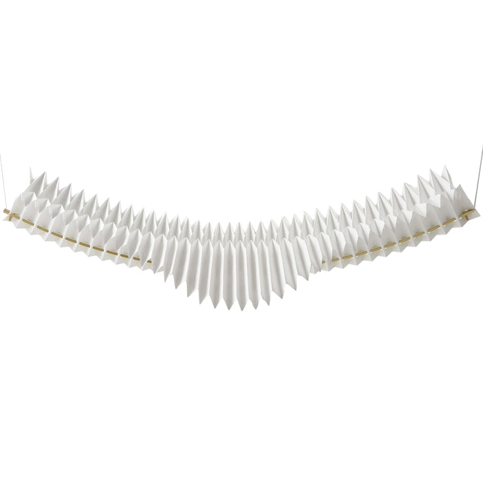 Frandsen Sora hanglamp solid brass|white