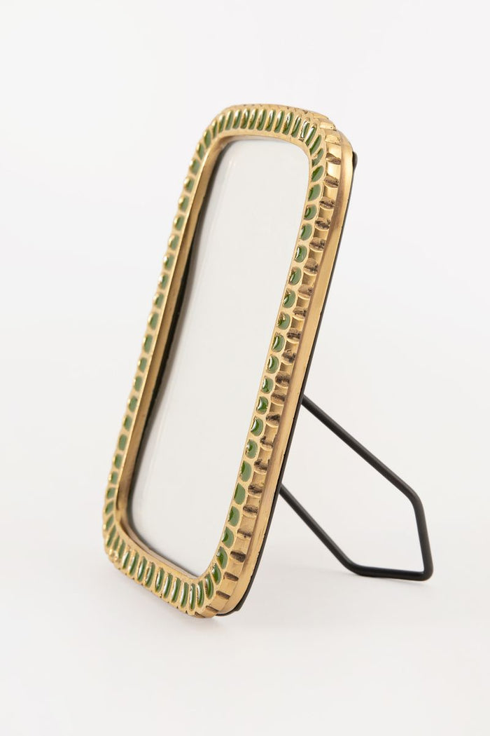 Sissy-Boy Groene scalloped enamel fotolijst