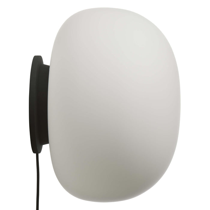 Frandsen Supernate wandlamp Ø38 opal white|black