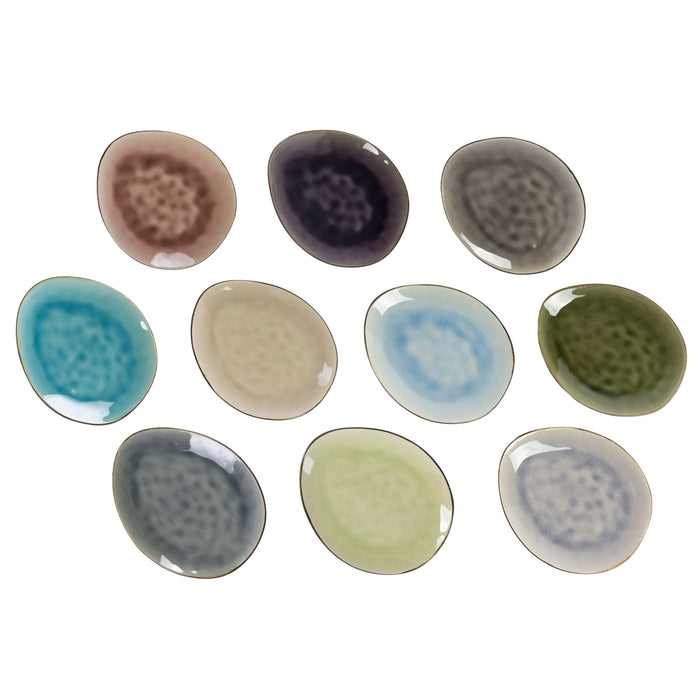 Cosy & Trendy Kleine Bordjes | Gebaksbordjes Streetfood 15 x 11.5 cm - 10 Stuks