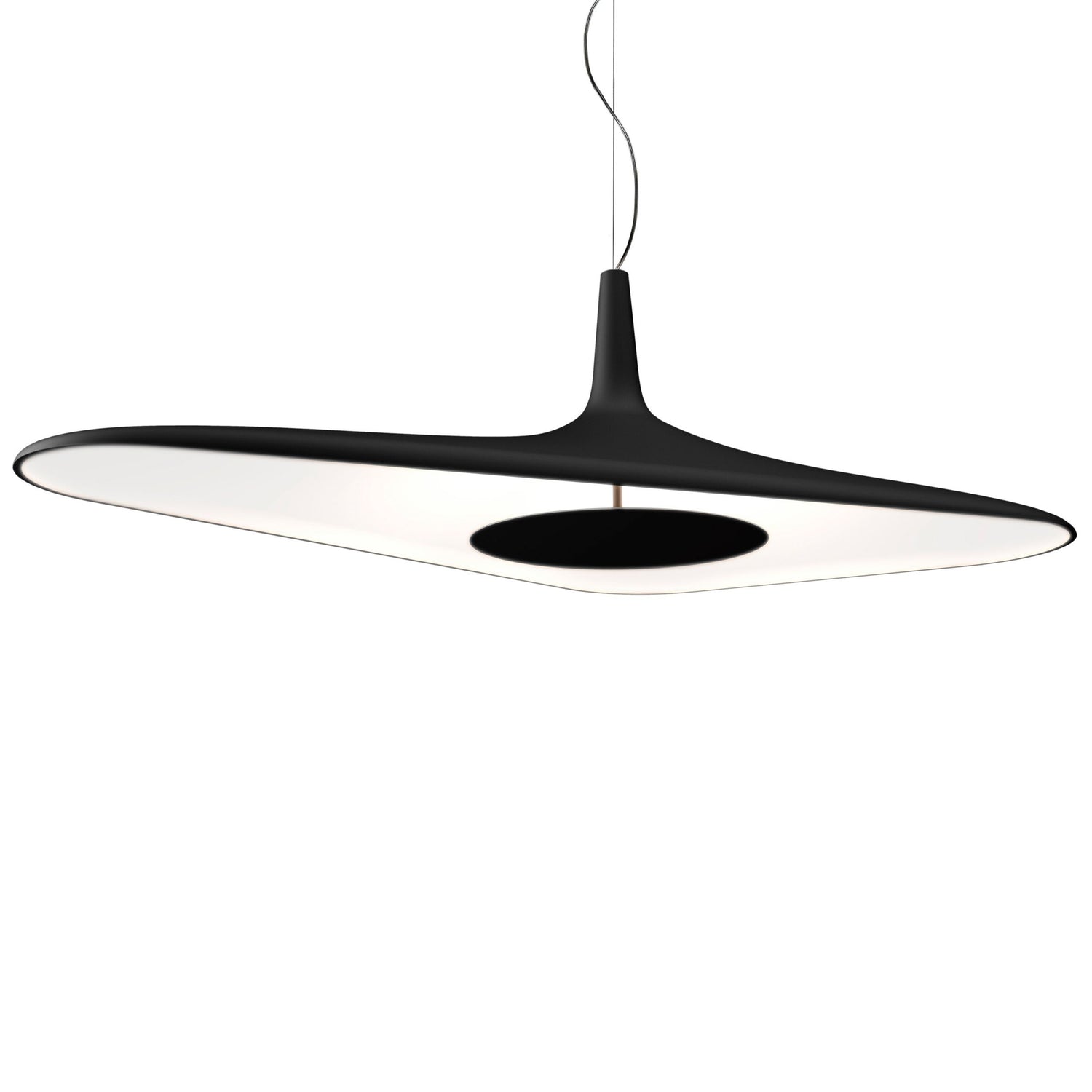 Luceplan Soleil Noir hanglamp LED zwart|wit
