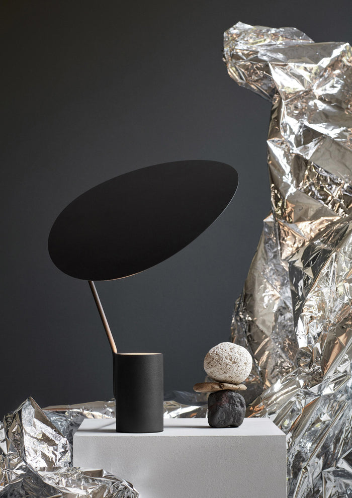 Ombre tafellamp Black