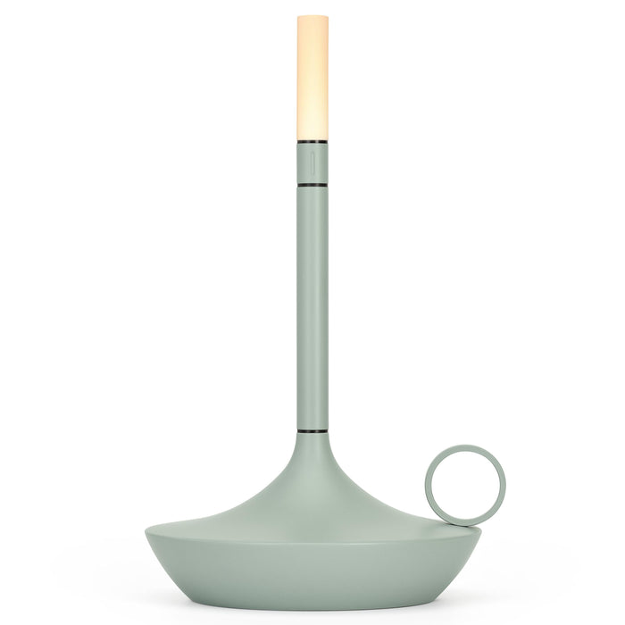 Graypants Wick Small tafellamp LED oplaadbaar Sage Green