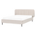 Beliani - BRIN - Tweepersoonsbed - Beige - 140 x 200 cm - Fluweel