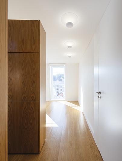 Funnel 2013 plafond- en wandlamp LED Ø35 Green L1