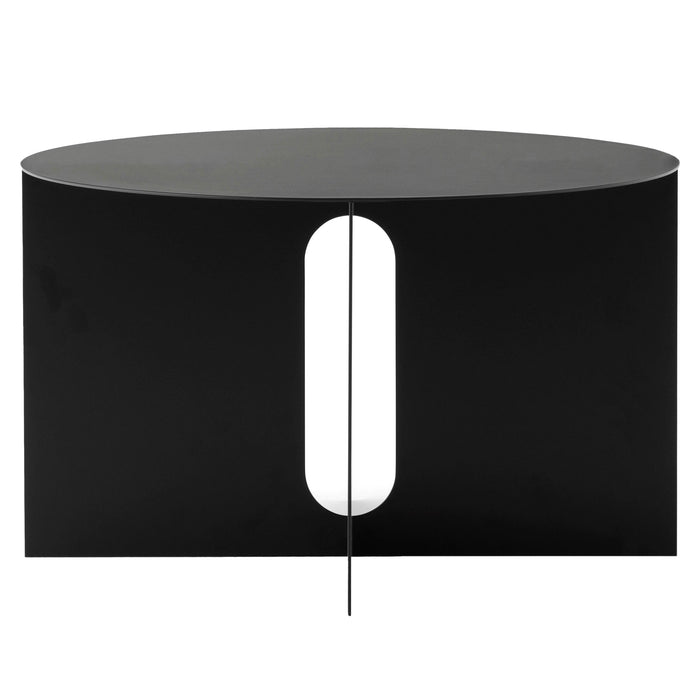 Audo Copenhagen Androgyne bijzettafel Ø63 zwart staal