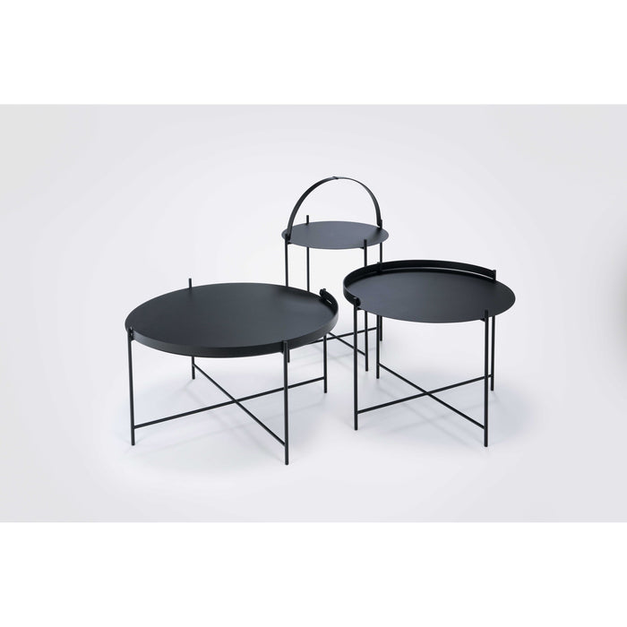 Houe Edge bijzettafel Ø46 Olive green