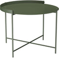 Houe Edge bijzettafel Ø62 Olive green