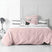 Blanc Dekbedovertrek Blush