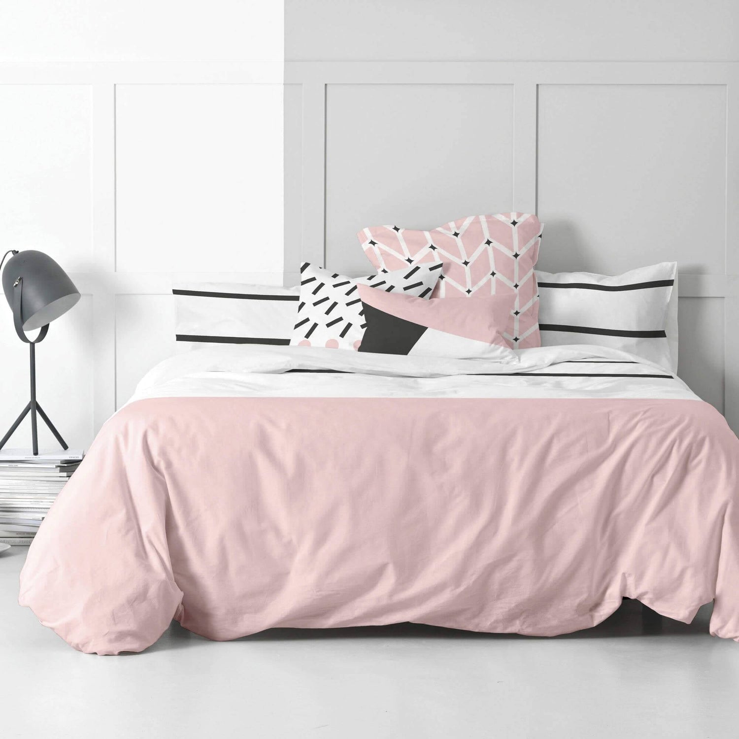 Blanc Dekbedovertrek Blush