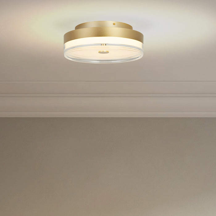 Searchlight Cyprus Plafondlamp Ø 30 cm - Goud