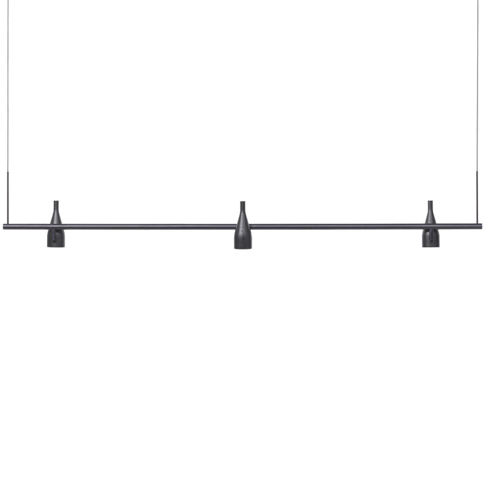 Hollands Licht Timber Line 3 hanglamp LED zwart essen