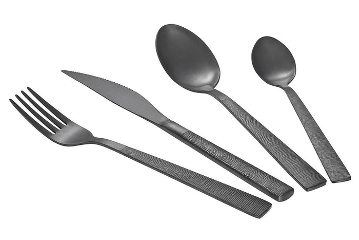 Buccan - Bestekset - Florence - 24 delig - Zwart