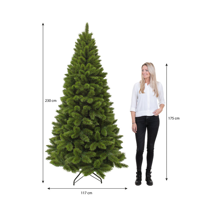 Triumph Tree Camden Kunstkerstboom Slim - H230 x Ø117 cm - Groen