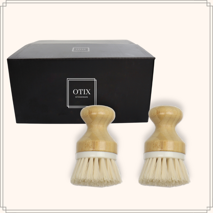 OTIX Ronde borstel Afwasborstel Groenteborstel Scheerborstel Ergono...