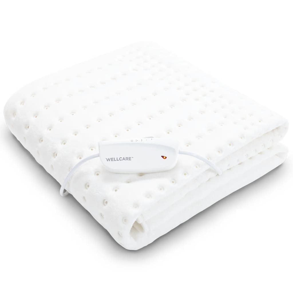 WellCare Elektrische onderdeken Cosy Fleece wit 150x80 cm 79501.01