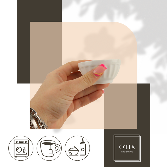 OTIX Theezakjeshouder Theezakjes Schoteltje Theetip Saus Dipsaus Sc...