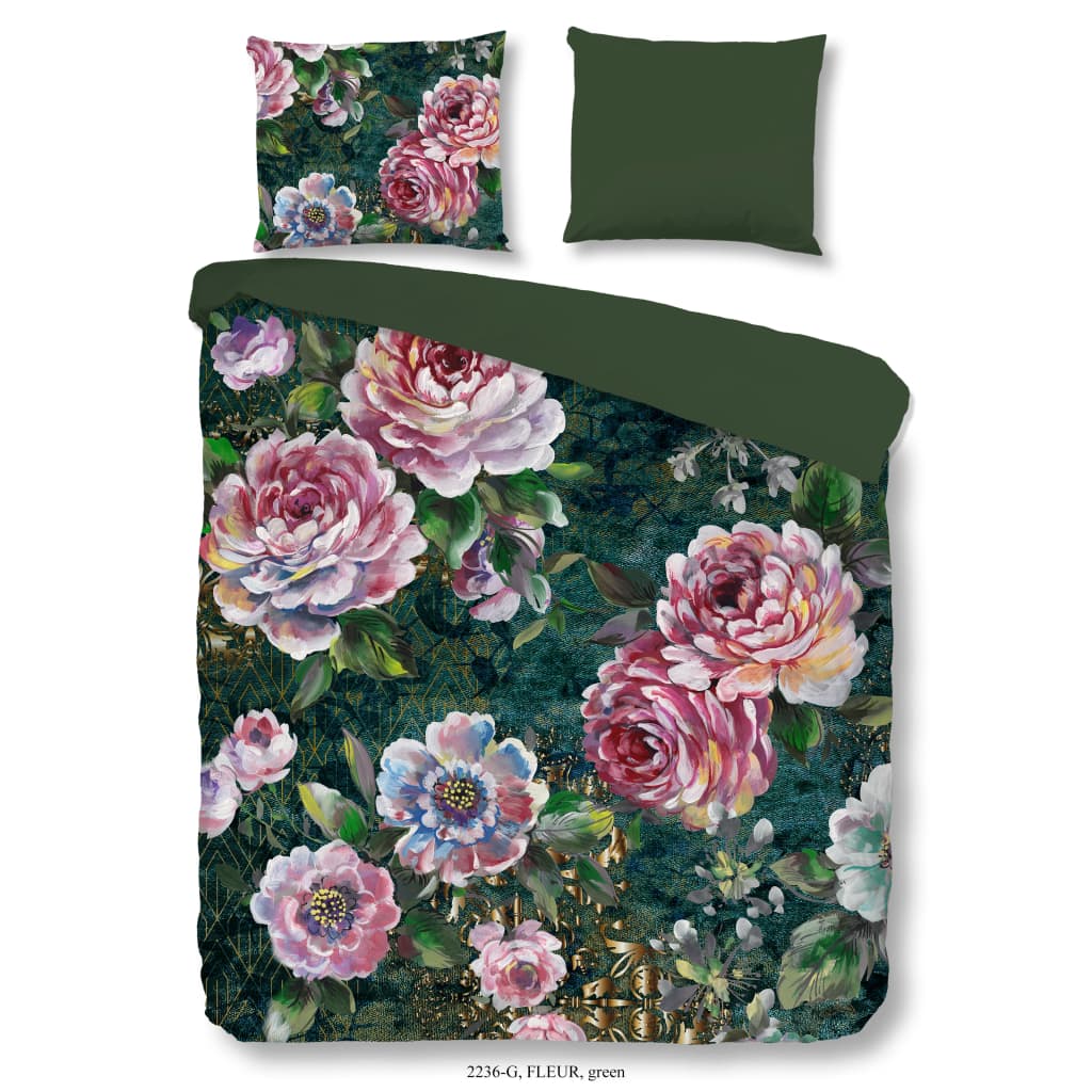 Good Morning Dekbedovertrek FLEUR 200x200|220 cm