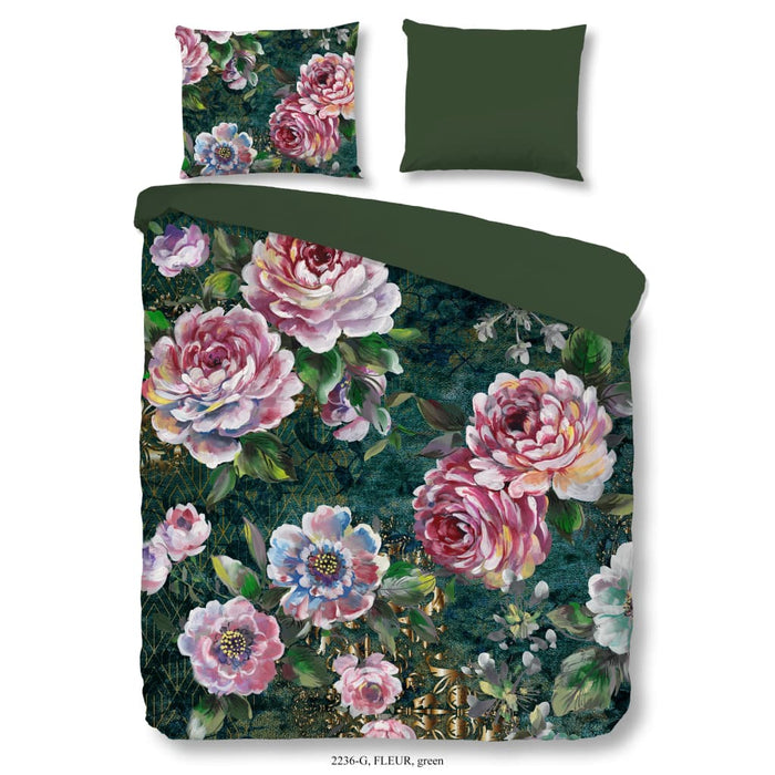 Good Morning Dekbedovertrek FLEUR 200x200|220 cm