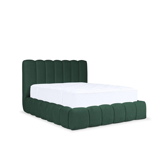by fonQ Dawn Bedframe met Opbergruimte - 160 x 200 cm - Groen