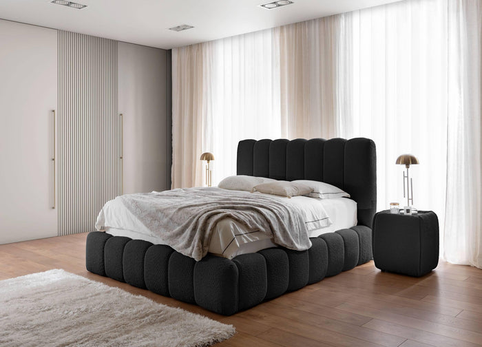 by fonQ Dawn Bedframe met Opbergruimte - 180 x 200 cm - Antraciet