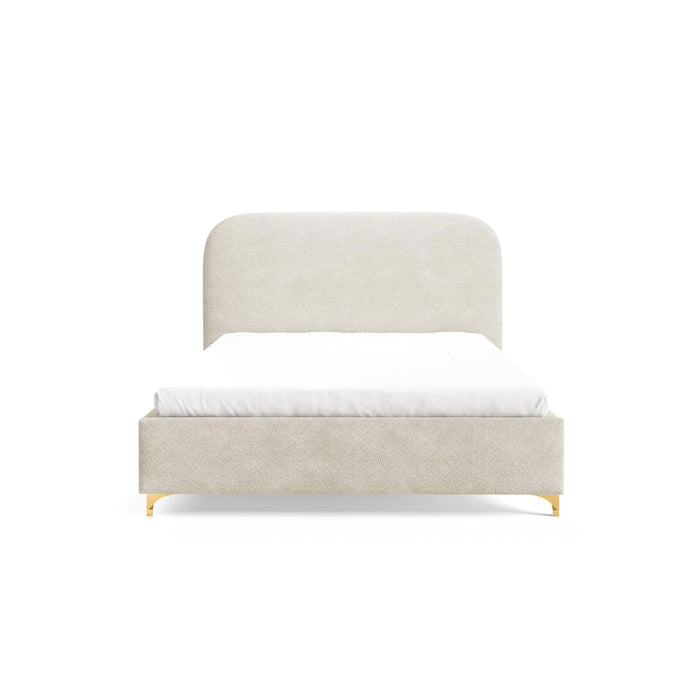 by fonQ Aura Bedframe - 160 x 200 cm - Beige