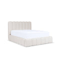 by fonQ Dawn Bedframe met Opbergruimte - 200 x 200 cm - Ivoor