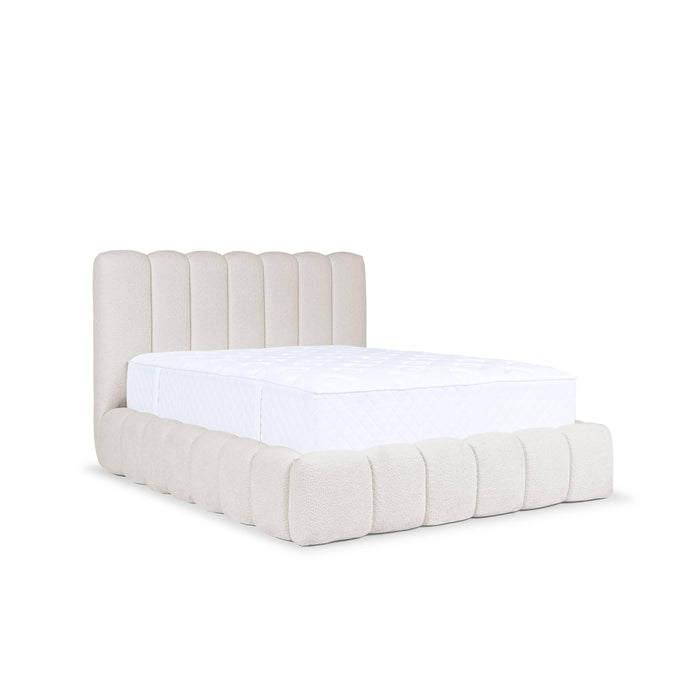 by fonQ Dawn Bedframe met Opbergruimte - 180 x 200 cm - Ivoor