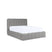 by fonQ Dawn Bedframe met Opbergruimte - 180 x 200 cm - Lichtgrijs