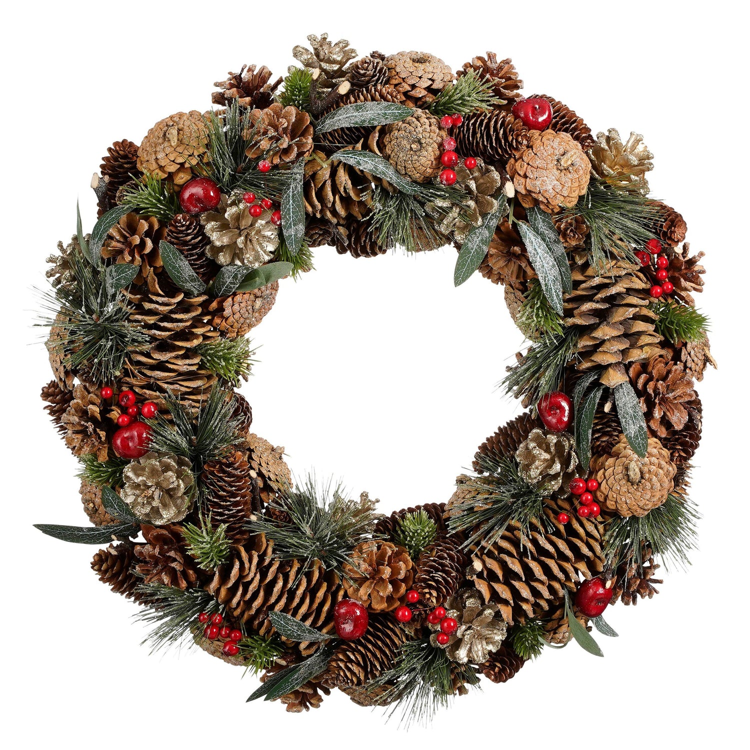 House of Seasons Kerstkrans - Ø50 cm - Groen