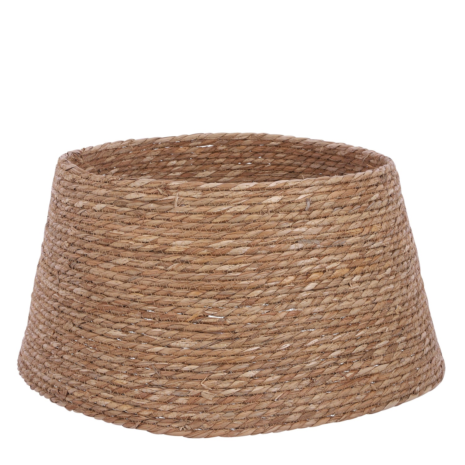 House of Seasons Kerstboomrok - H26 x Ø50 cm - Zeegras - Naturel Bruin