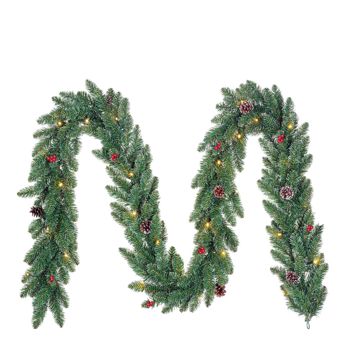 Black Box Trees Creston Guirlande met Decoratie en LED - L270 cm