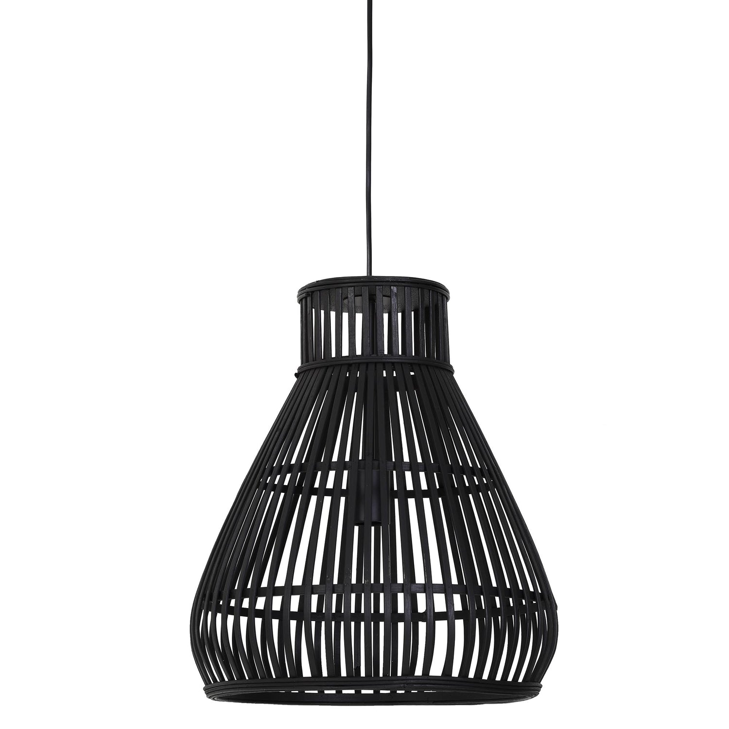 Light & Living Hanglamp Timaka - Zwart - Ø50cm