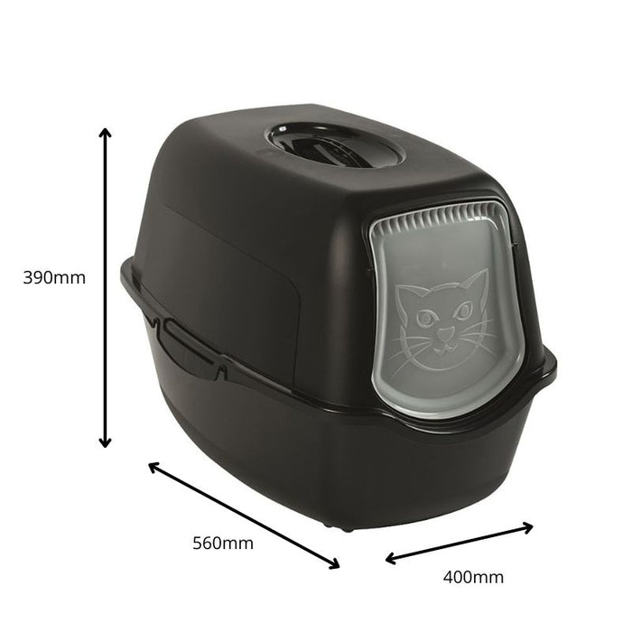 Rotho Kattenbak Bailey - zwart