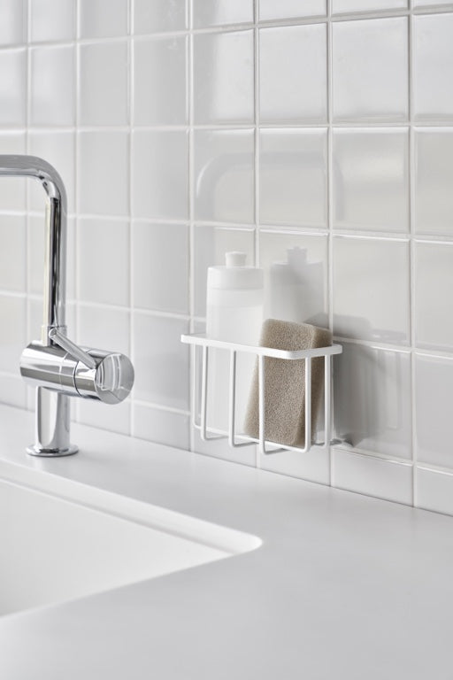 Yamazaki Zelfklevend Gootsteen|Wastafel Mandje - S - Tower - Wit