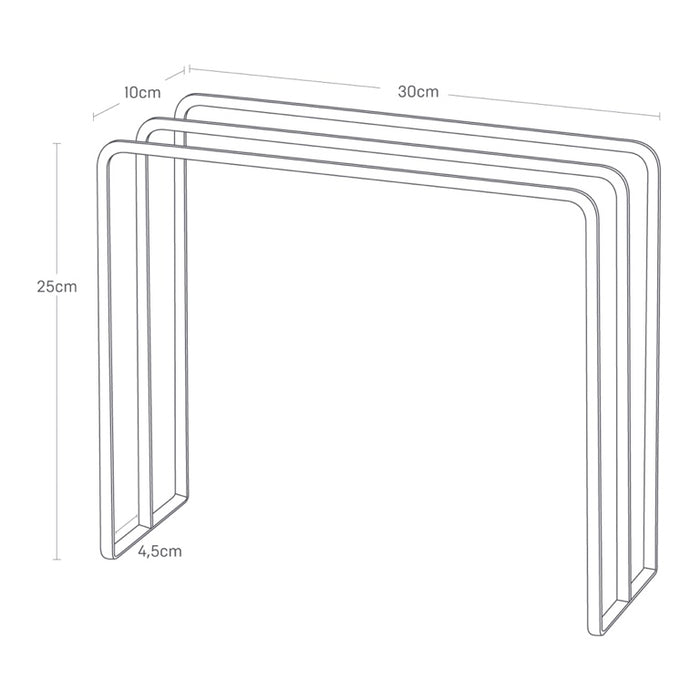 Yamazaki Vaatdoek Rekje - Tower - Wit